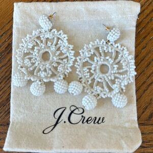 J. Crew Earrings - White - Very Light
